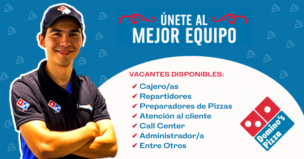 Bolsa de trabajo de Dominos Pizza