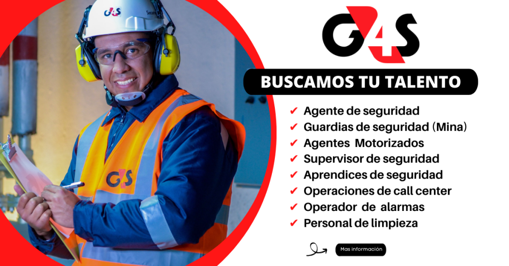 G4S Agentes de Seguridad | POSTULA YA