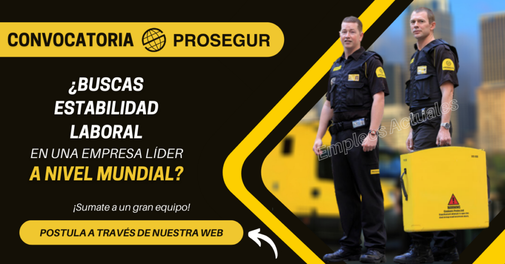 EMPRESA DE SEGURIDAD - BUSCA NUEVO TRABAJADORES CONTRATO INMEDIATA