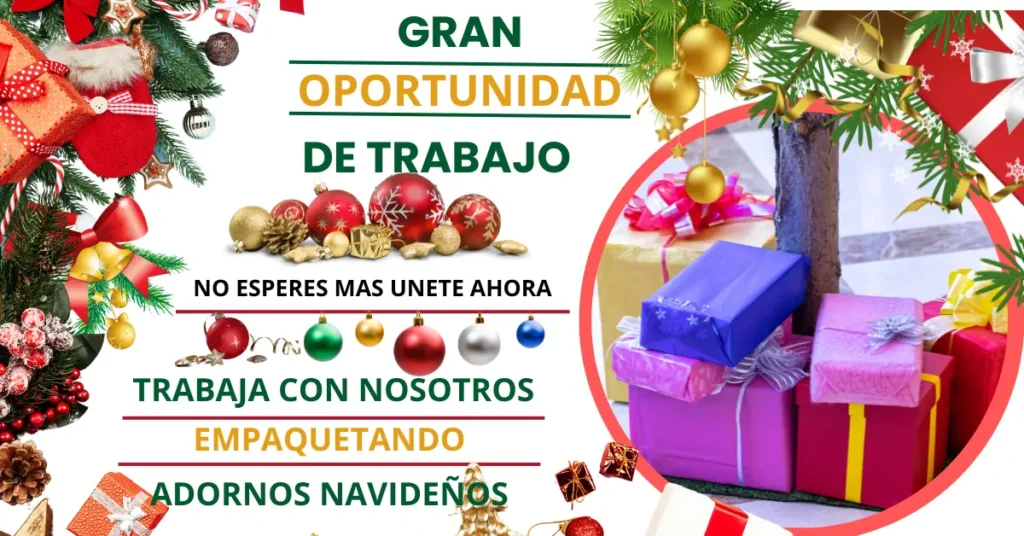 SOLICITAN PERSONAL POR CAMPAÑA NAVIDEÑA - DISTINTAS ÁREAS LABORAL